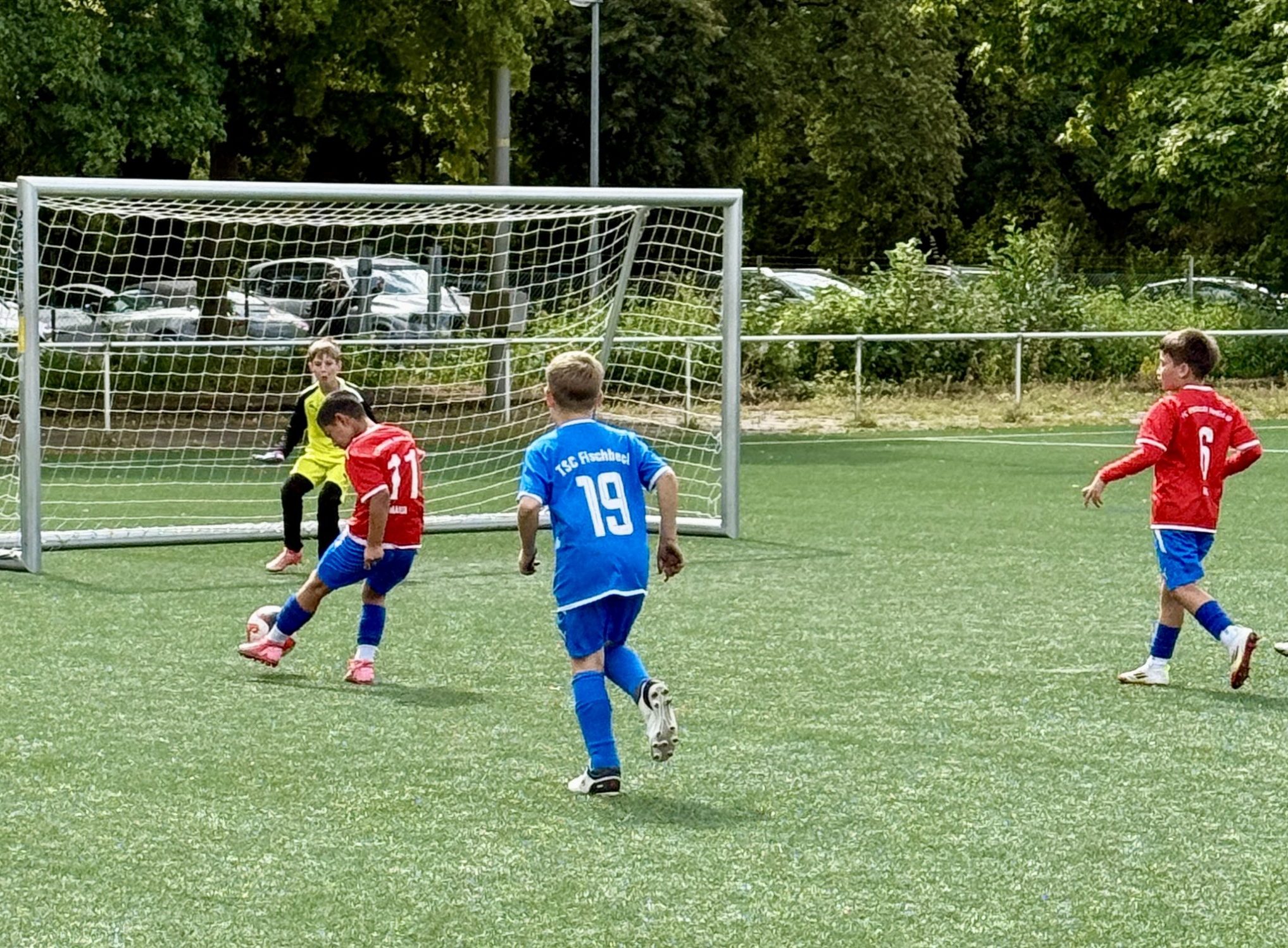 Toller Auftakt der E-Junioren: Preussen besiegen den TSC Fischbeck mit 18:0