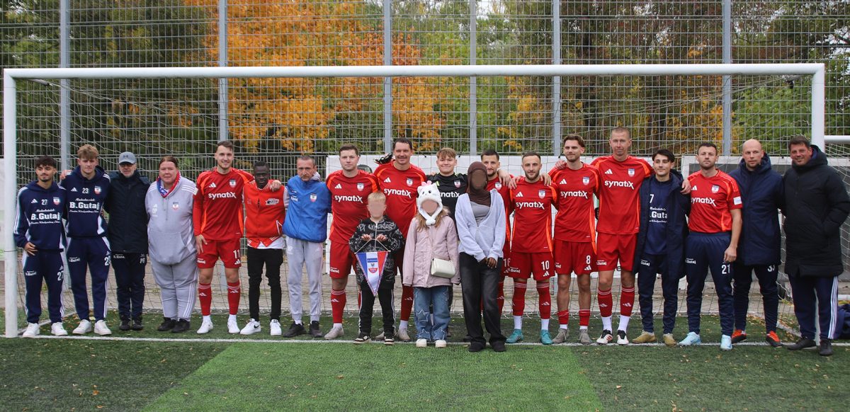 Preussen-Gäste beim Spiel gegen Tündern: Mädchen und Jungen aus dem Kinderheim
