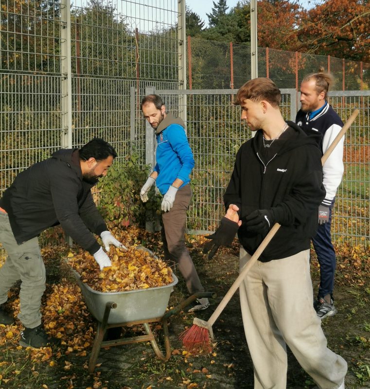 Besonderer Tag für 07 II: sauber machen, gewinnen und Tatjana danken