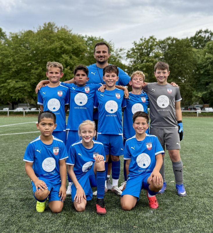 E-JUNIOREN 1: Erfolgreicher Start in die neue Saison im Kinderfussball